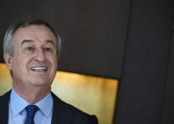 El consejero delegado de Banco Sabadell, César González-Bueno, durante una entrevista para Europa Press, en la sede de Sabadell, a 7 de octubre de 2025, en Madrid (España).Jesús Hellín - Europa Press