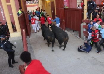 Archivo - Encierro en Guadalajara.AYUNTAMIENTO - Archivo