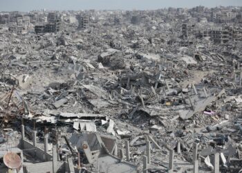 Edificios destruidos en el campamento de refugiados de Yabalia a causa de la ofensiva del Ejército de Israel contra la Franja de GazaEuropa Press/Contacto/Abdul Rahman Salama