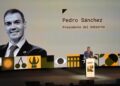 El presidente del Gobierno, Pedro Sánchez, interviene en la V Convención de Turespaña que se celebra en Cáceres esta semanaCARLOS CRIADO/EUROPA PRESS