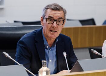 El presidente de la CNMV, Carlos San Basilio, inaugura una jornada, a 15 de septiembre de 2025, en Madrid (España).Carlos Luján - Europa Press
