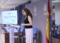 Imagen de archivo de la ministra de Sanidad, Mónica García, durante una rueda de prensa tras  la reunión del Consejo Interterritorial del Sistema Nacional de Salud (CISNS).Jesús Hellín - Europa Press