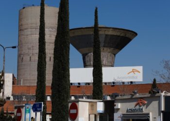 Archivo - Entrada de la sede de ArcelorMittal en Getafe, Madrid (España).Eduardo Parra - Europa Press - Archivo
