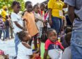 Un grupo de niños en un colegio de Haití.HEROLD JOSEPH