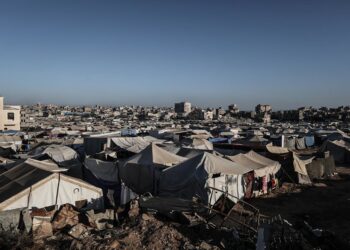 Vista del campo de refugiados de Bureij, en la Franja de Gaza Europa Press/Contacto/Moiz Salhi