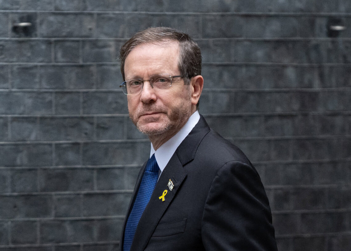 El presidente de Israel, Isaac Herzog, a su llegada a Downing Street, en Londres, el 10 de septiembre de 2025 (archivo)Europa Press/Contacto/Thomas Krych
