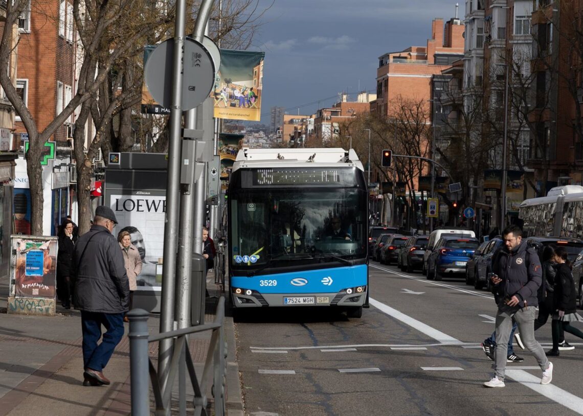 Archivo - Un autobús de la EMT.Eduardo Parra - Europa Press - Archivo