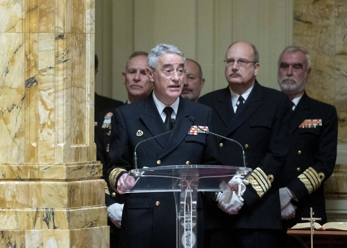 Archivo - El Almirante Jefe de Estado Mayor de la Armada (AJEMA), Antonio Piñeiro Sánchez.Alberto Ortega - Europa Press - Archivo