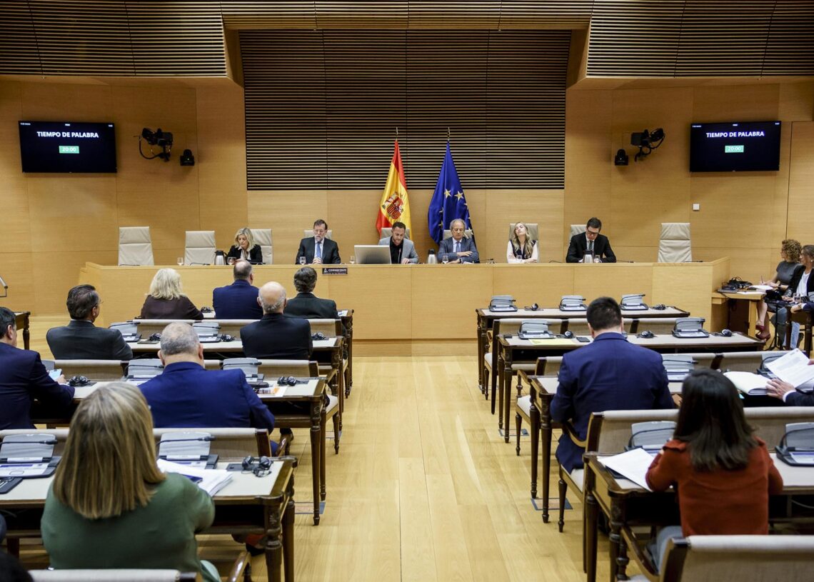 Archivo - Comparecencia del expresidente del Gobierno Mariano Rajoy en la comisión del Congreso que investiga la 'Operación Cataluña'A. Pérez Meca - Europa Press - Archivo