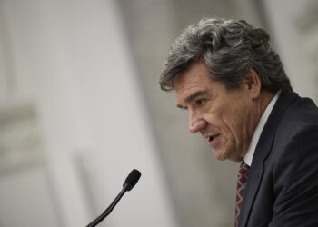 El gobernador del Banco de España, José Luis Escrivá, durante la presentación del programa de Puertas Abiertas del Banco de España, a 18 de septiembre de 2025, en Madrid (España).Jesús Hellín - Europa Press