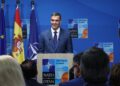Archivo - El presidente del Gobierno, Pedro Sánchez,  ofrece una rueda de prensa durante la segunda jornada de la Cumbre de la OTAN, a 25 de junio de 2025, en La Haya (Países Bajos). La cumbre está marcada por la negativa de España a subir el gasto en defPool Moncloa / Fernando Calvo y Pool OTAN
