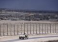 Vehículos militares israelíes en la frontera israelí con GazaEuropa Press/Contacto/Jamal Awad