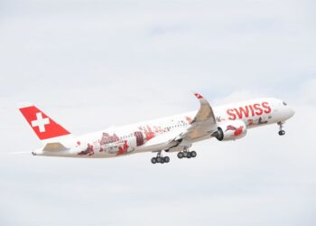 Swiss recibe su primer Airbus A350-900, que estrenará la nueva cabina y reducirá un 25% las emisionesSWISS