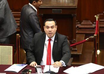 Archivo - Imagen de archivo del nuevo presidente de Perú, José Jerí. Europa Press/Contacto/El Comercio - Archivo