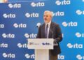 El presidente Azcón en la presentación este viernes del proyecto de la nueva sede del ITA en el DAT Alierta.EUROPA PRESS