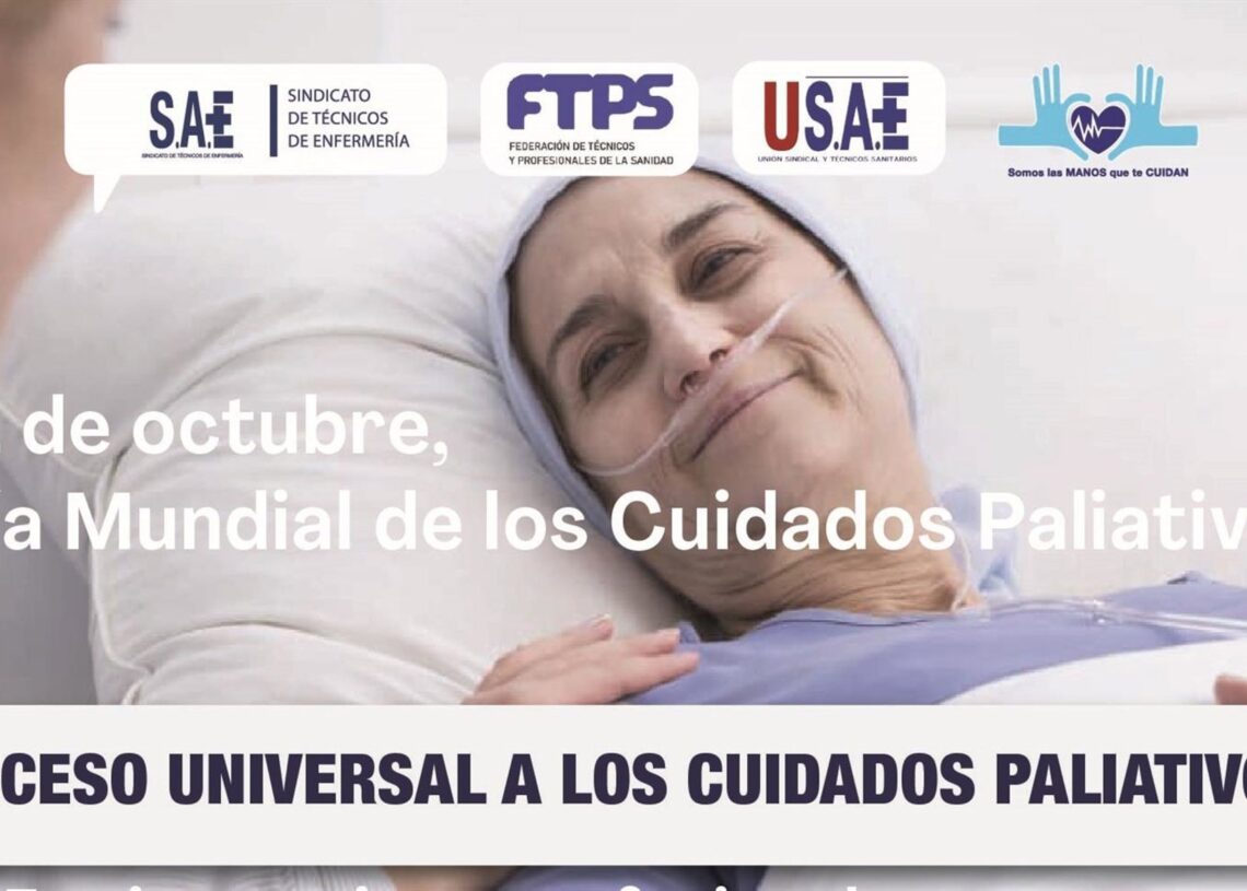 Imagen del SAE del Día Mundial de los Cuidados Paliativos.SAE