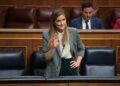 Archivo - La vicepresidenta tercera y ministra para la Transición Ecológica, Sara Aagesen, interviene durante una sesión de control al Gobierno, en el Congreso de los Diputados, a 7 de mayo de 2025, en Madrid (España). Alejandro Martínez Vélez - Europa Press - Archivo