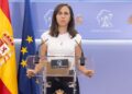 La portavoz de Podemos en el Congreso, Ione Belarra, durante una rueda de prensa anterior a la Junta de Portavoces, enel Congreso de los Diputados, a 16 de septiembre de 2025, en Madrid (España).Eduardo Parra - Europa Press