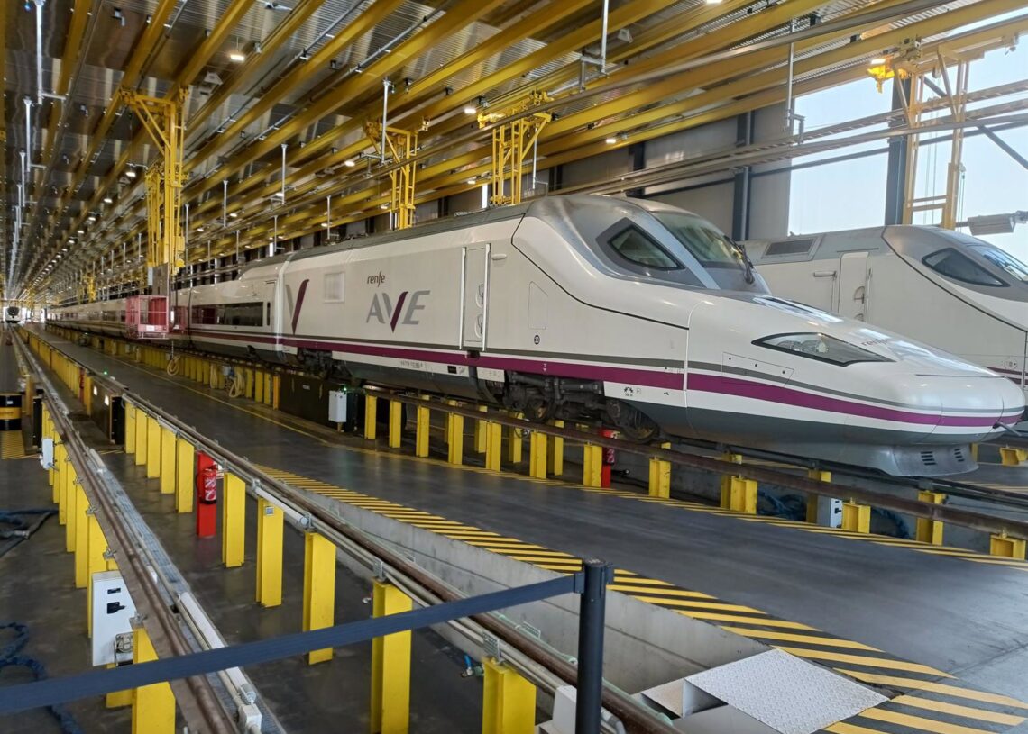 Taller de Renfe en FuencarralEUROPA PRESS