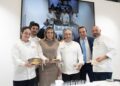 Marta Barrachina y el diputado de Turismo, Andrés Martínez, junto a chefs Estrella MichelinDIPUTACIÓN