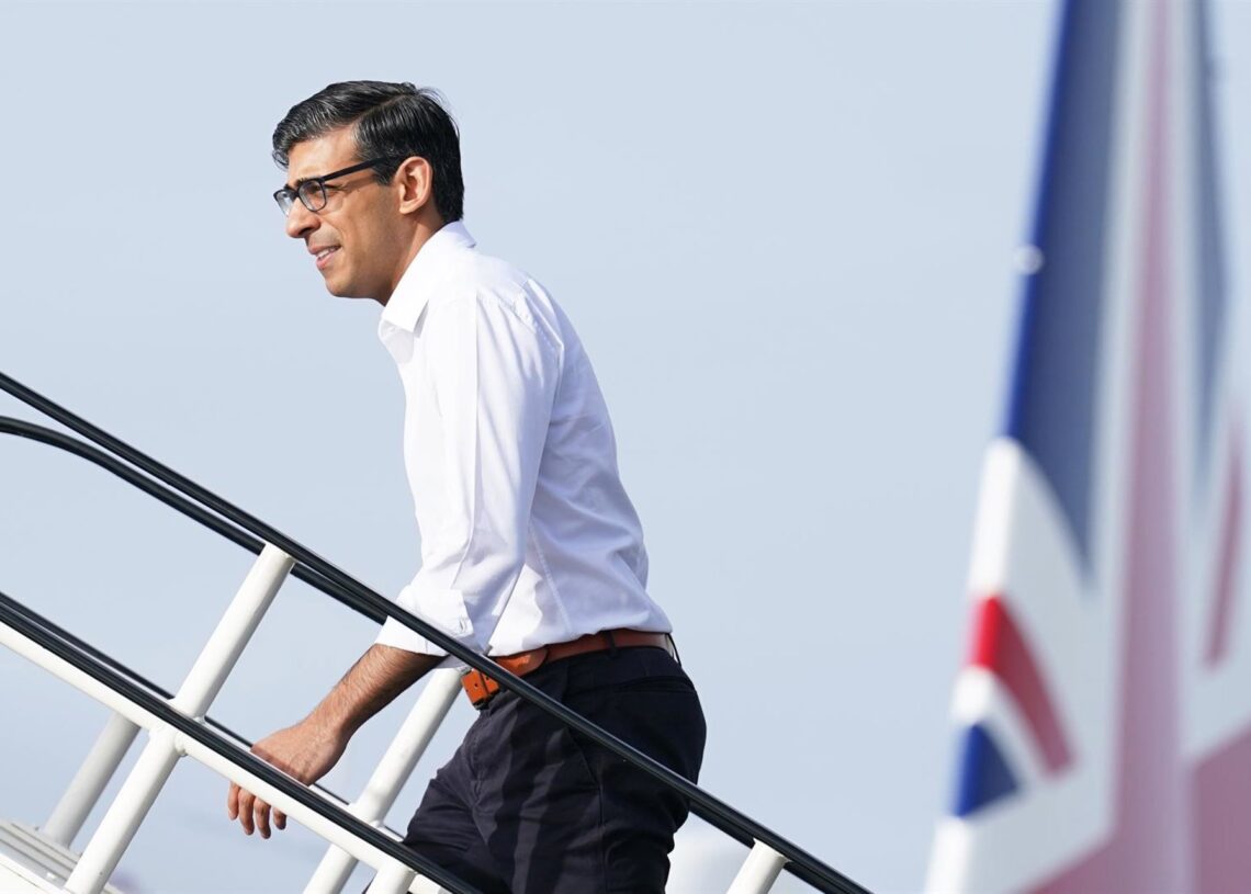 Archivo - El primer ministro británico, Rishi SunakStefan Rousseau/Pa Wire/Dpa - Archivo