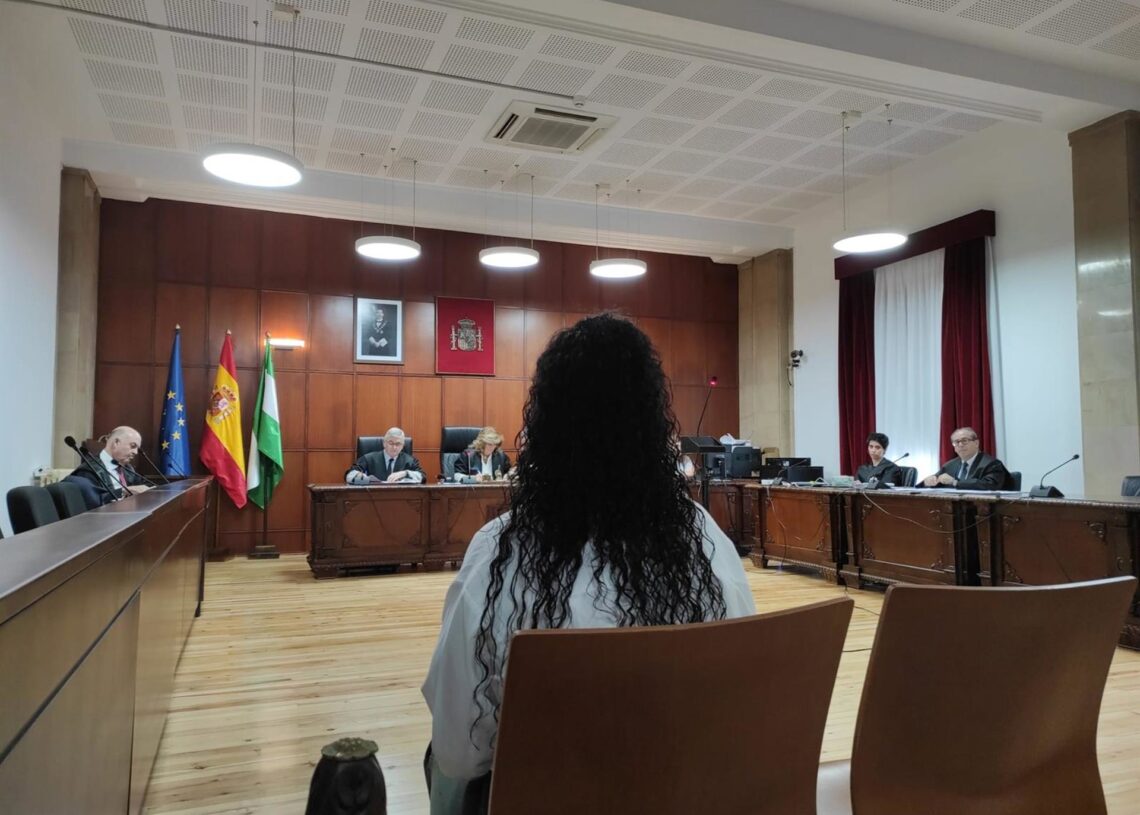 La acusada durante el juicioEUROPA PRESS