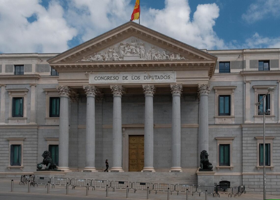 Archivo - Fachada del Congreso de los Diputados.Marcos Villaoslada - Europa Press - Archivo