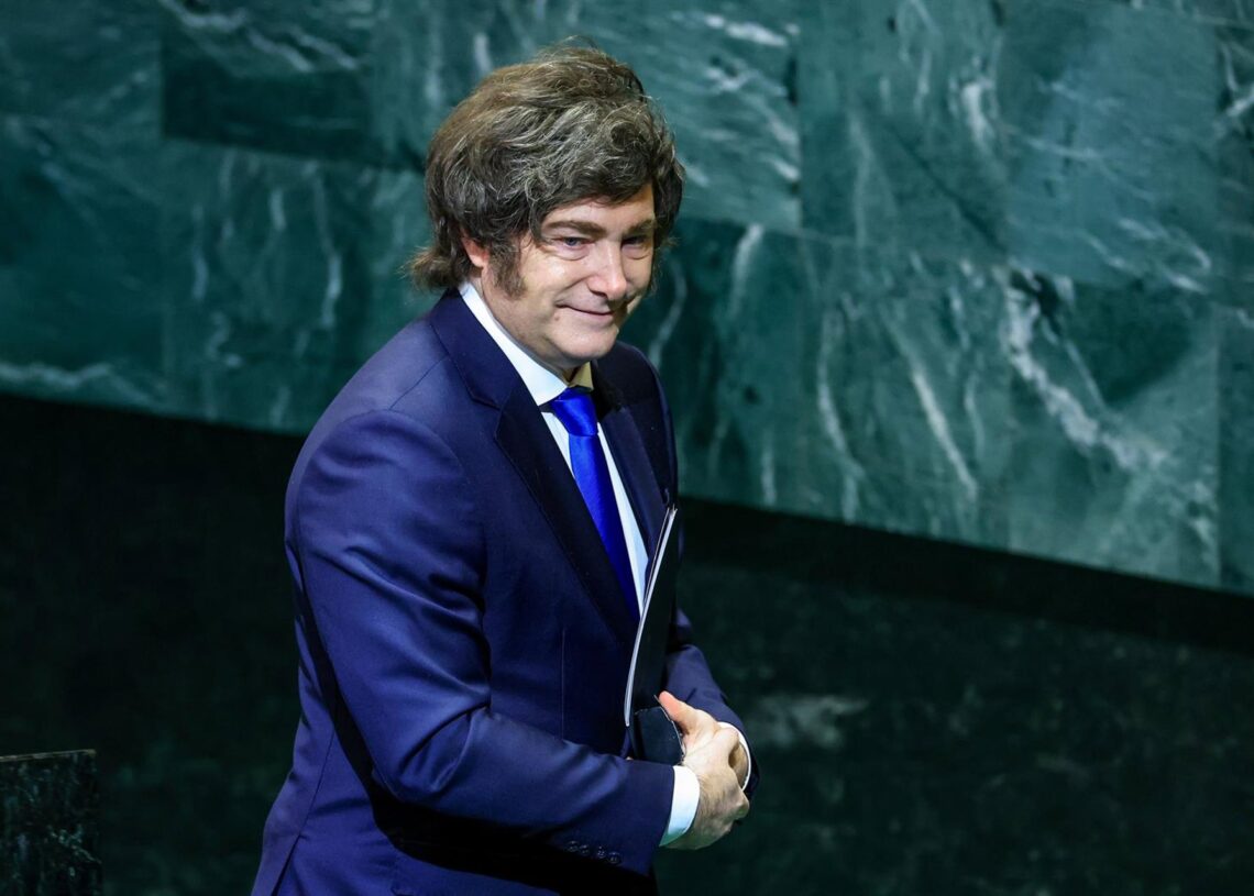 El presidente de Argentina, Javier Milei.Valery Sharifulin / Zuma Press / ContactoPhoto