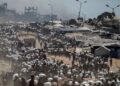 Palestinos desplazados en la Franja de GazaEuropa Press/Contacto/Rizek Abdeljawad