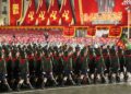 Militares norcoreanos en formación durante un desfile militarEuropa Press/Contacto/Yekaterina Shtukina