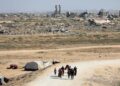 Palestinos retornan a la ciudad de Gaza en medio del alto el fuego con Israel Europa Press/Contacto/Rizek Abdeljawad