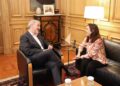 Archivo - La alcaldesa de A Coruña, Inés Rey, y el regidor de Barcelona, Jaume Collboni, mantienen una reuniónANDY PÉREZ - Archivo