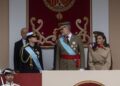 Archivo - La princesa Leonor, el Rey Felipe VI y la Reina Letizia durante el acto solemne de homenaje a la Bandera Nacional y desfile militar por el 12 de octubre de 2024.Alejandro Martínez Vélez - Europa Press - Archivo