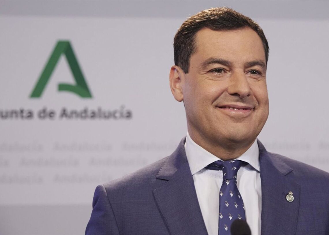Archivo - El presidente de la Junta de Andalucía, Juanma Moreno, en una foto de archivo.JOAQUIN CORCHERO - EUROPA PRESS - Archivo