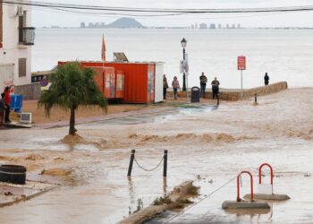 Los Alcázares tras el paso de la borrasca AliceEDU BOTELLA/EUROPA PRESS