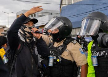 Protestas en Quito (Ecuador)Europa Press/Contacto/Veronica Lombeida