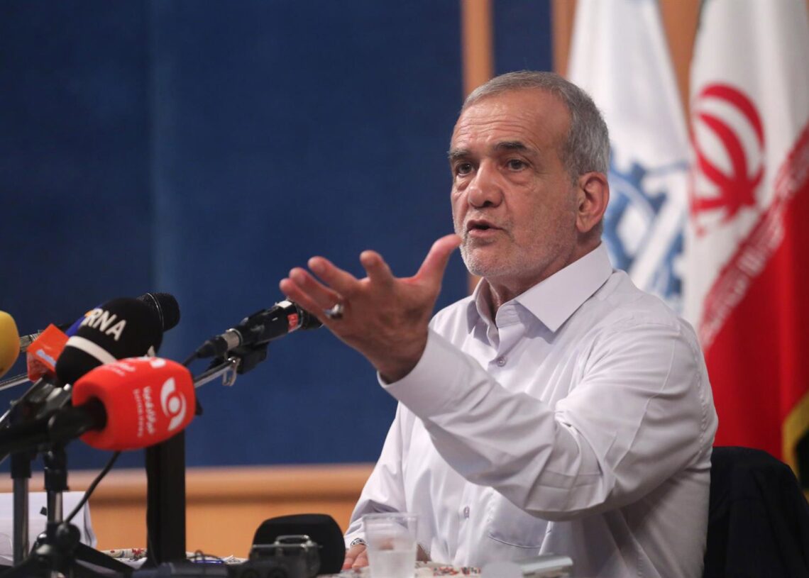 Archivo - El presidente iraní, Masud Pezeshkian (archivo)Europa Press/Contacto/Rouzbeh Fouladi - Archivo
