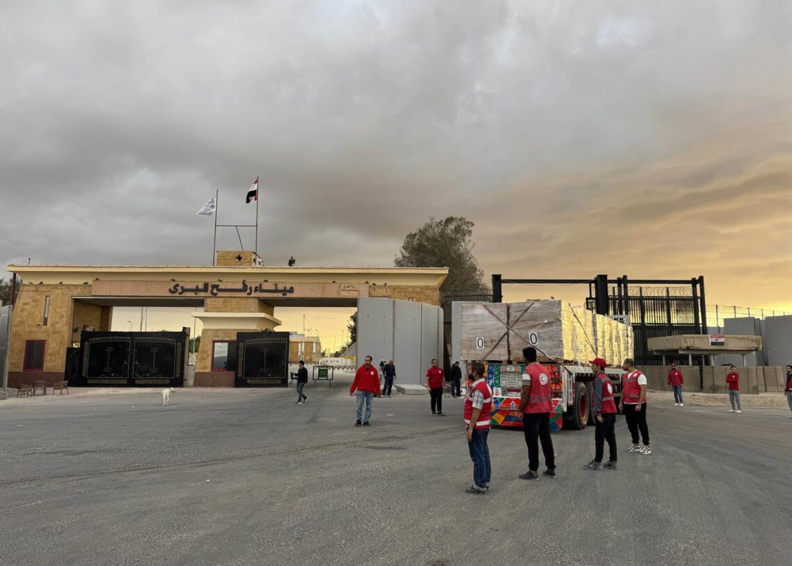 Paso fronterizo entre Egipto y la Franja de GazaAli Mostafa / Xinhua News / ContactoPhoto