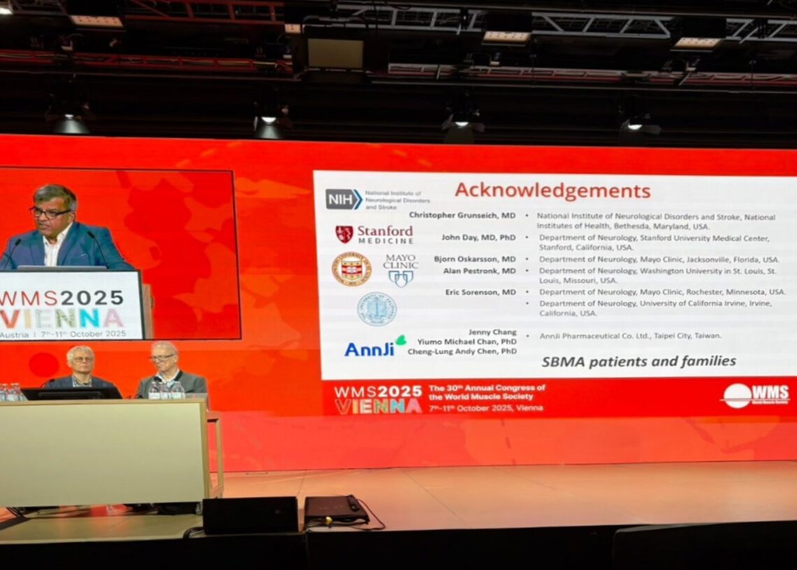 Dr__Tahseen_Mozaffar__an_investigator_of_the_study__presented_the_study_outcome__emphasizing_the_theANNJI PHARMACEUTICAL CO., LTD./PR NEWSWIRE