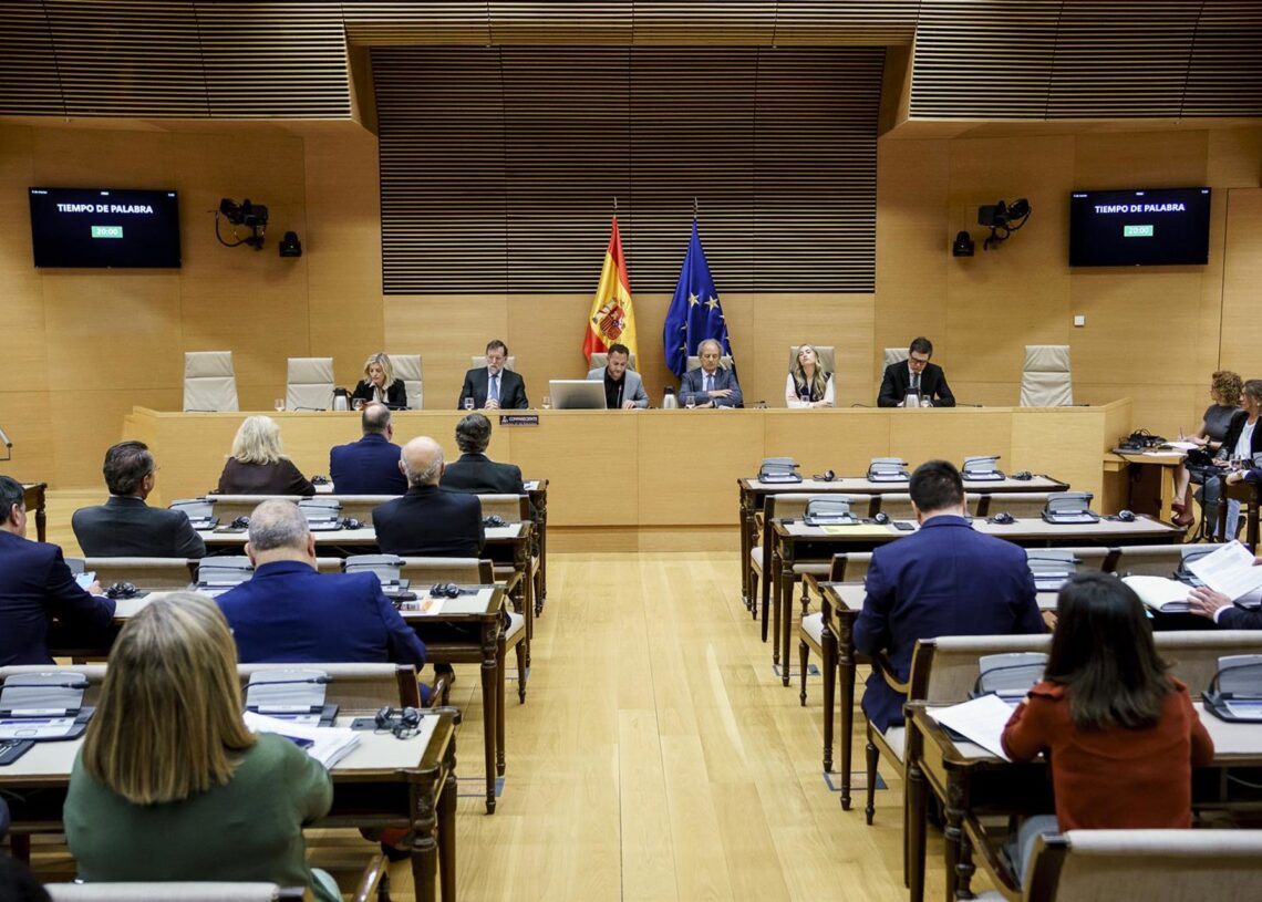 Archivo - Comparecencia del expresidente del Gobierno Mariano Rajoy en la comisión del Congreso que investiga la 'Operación Cataluña'A. Pérez Meca - Europa Press - Archivo