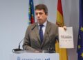 El 'president' de la Generalitat, Carlos Mazón, este lunes en AlicanteGVA