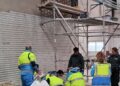 Archivo - Imagen de archivo de un obrero heridoEMERGENCIAS COMUNIDAD DE MADRID 112 - Archivo