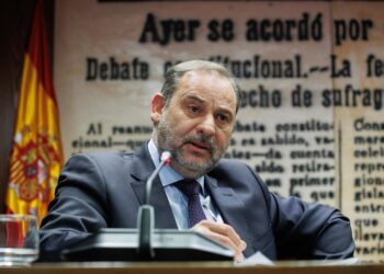 Archivo - El exministro de Transportes José Luis Ábalos comparece durante la Comisión de Investigación sobre los contratos públicos realizados durante la pandemia del covid-19, en el Senado, a 6 de mayo de 2024, en Madrid (España). Alejandro Martínez Vélez - Europa Press - Archivo