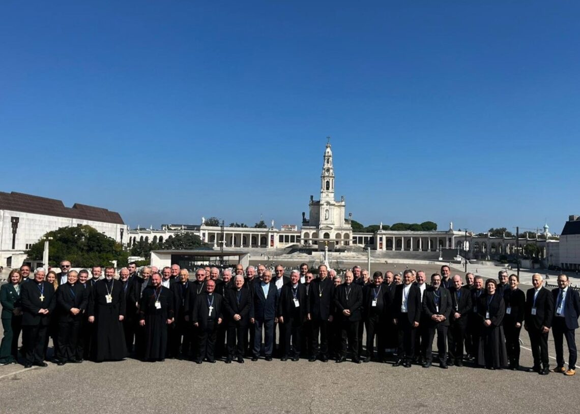 Los presidentes de las Conferencias Episcopales Europeas reunidos en Asamblea Plenaria en Fátima.CCEE