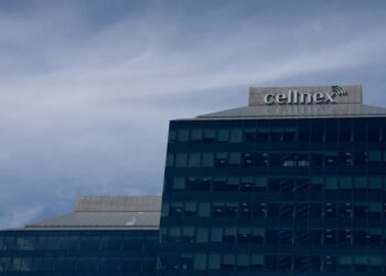 Archivo - Fachada de la sede de Cellnex TelecomDavid Zorrakino - Europa Press - Archivo