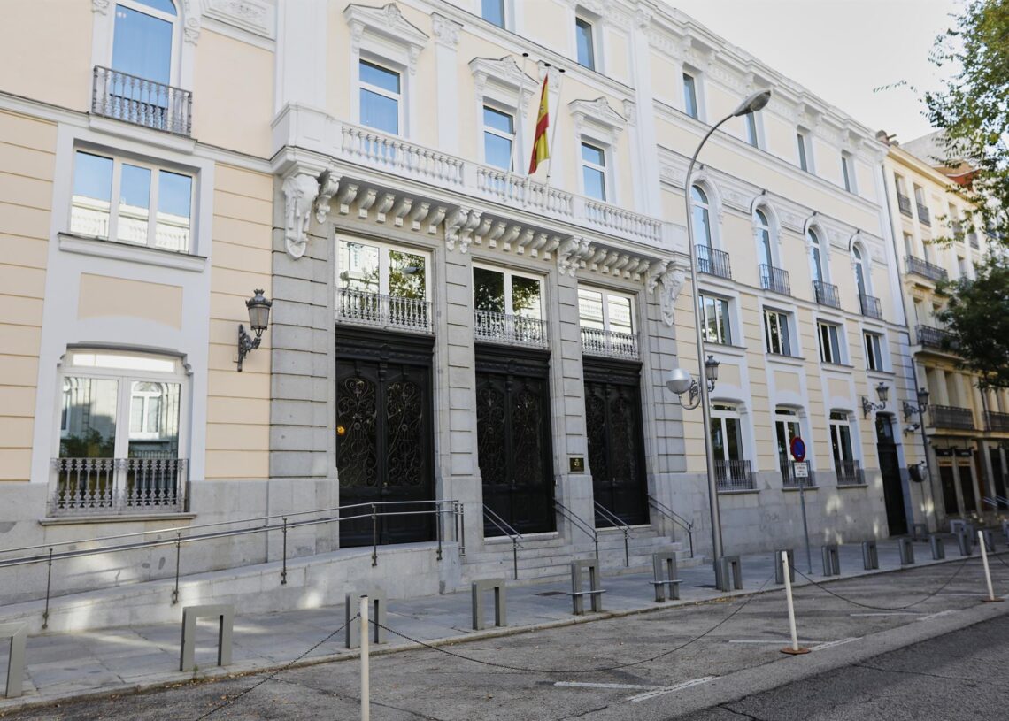 Archivo - Fachada del edificio del Consejo General del Poder Judicial (CGPJ), en Madrid (España).Jesús Hellín - Europa Press - Archivo