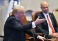 El presidente de EEUU, Donald Trump, durante su intervención ante el Parlamento israelíEuropa Press/Contacto/Ji Nitupianshe