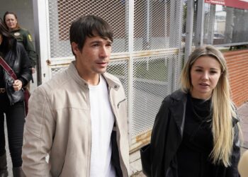 Archivo - Juan José Ballesta sale del juzgado junto a su abogada, Beatriz Uriarte.Ángel Díaz Briñas - Europa Press - Archivo