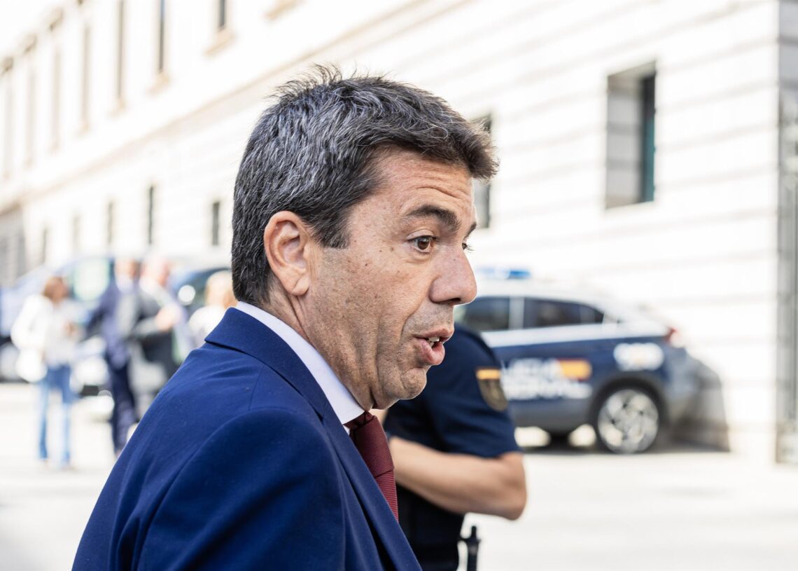 Archivo - El presidente de la Generalitat valenciana, Carlos Mazón.Carlos Luján - Europa Press - Archivo