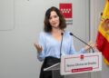 La presidenta de la Comunidad de Madrid, Isabel Díaz Ayuso, durante la inauguración de la nueva Oficina de Empleo del Barrio de la Concepción, a 14 de octubre de 2025, en Madrid (España). Alberto Ortega - Europa Press